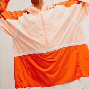 Free People FP Movement "Like The Wind" colorblock jacket - S - NWOT